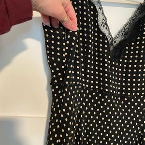 Ann Taylor Loft polka dot dress